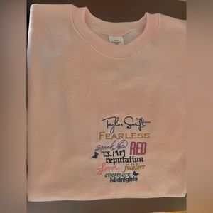 Taylor swift albums sweatshirt
